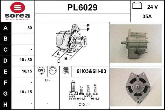 Sera PL6029 - Ģenerators ps1.lv