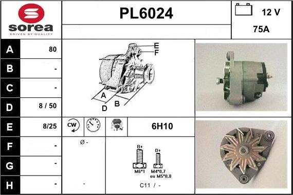 Sera PL6024 - Ģenerators ps1.lv