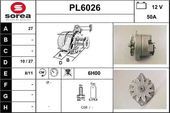 Sera PL6026 - Ģenerators ps1.lv