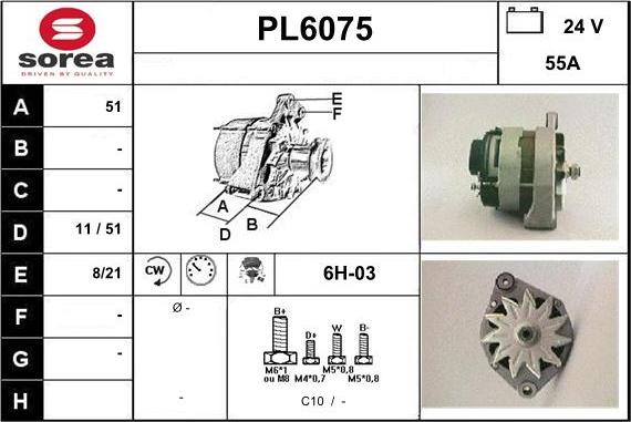 Sera PL6075 - Ģenerators ps1.lv