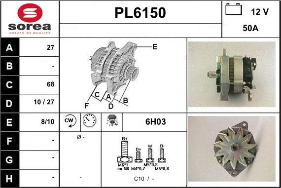 Sera PL6150 - Ģenerators ps1.lv