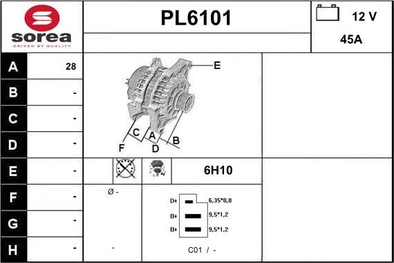 Sera PL6101 - Ģenerators ps1.lv