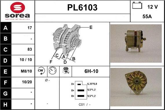 Sera PL6103 - Ģenerators ps1.lv