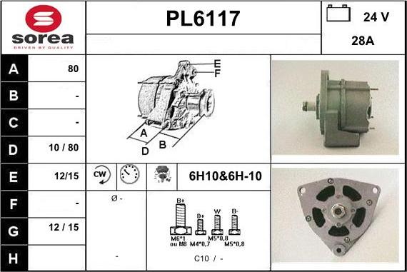 Sera PL6117 - Ģenerators ps1.lv