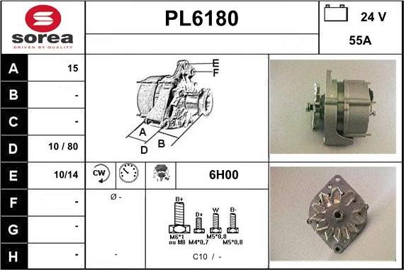 Sera PL6180 - Ģenerators ps1.lv