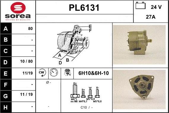 Sera PL6131 - Ģenerators ps1.lv