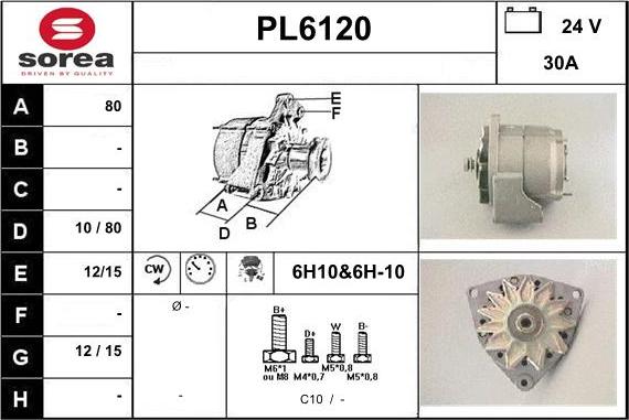 Sera PL6120 - Ģenerators ps1.lv