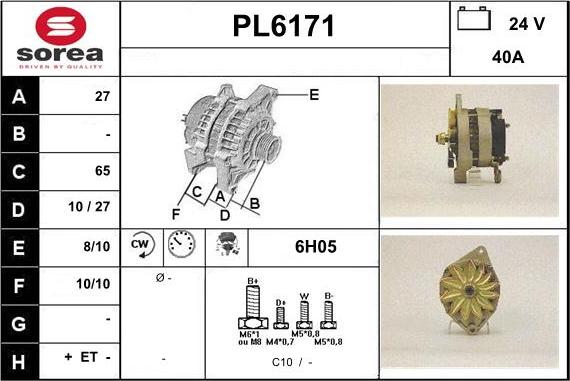 Sera PL6171 - Ģenerators ps1.lv