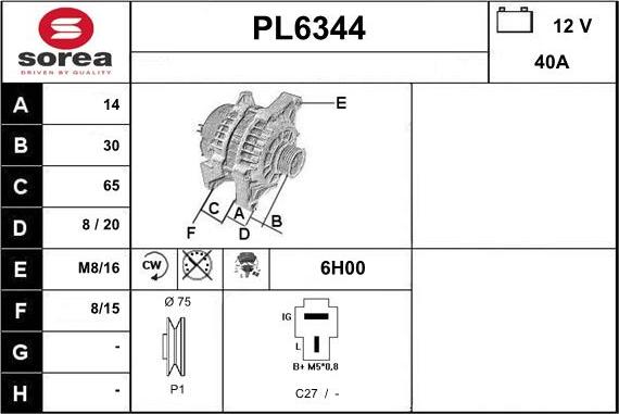 Sera PL6344 - Ģenerators ps1.lv