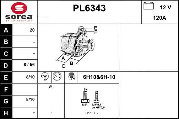 Sera PL6343 - Ģenerators ps1.lv