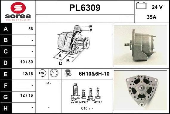 Sera PL6309 - Ģenerators ps1.lv