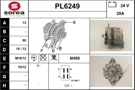 Sera PL6249 - Ģenerators ps1.lv