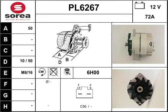 Sera PL6267 - Ģenerators ps1.lv