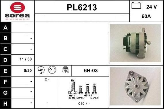 Sera PL6213 - Ģenerators ps1.lv