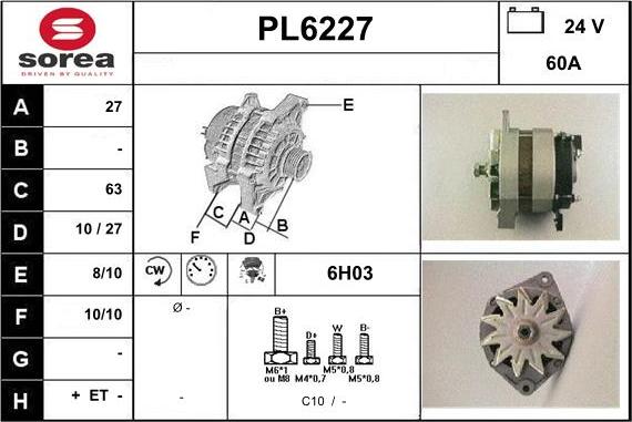 Sera PL6227 - Ģenerators ps1.lv