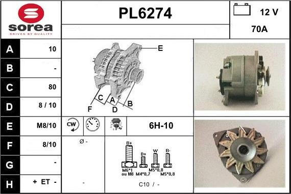 Sera PL6274 - Ģenerators ps1.lv