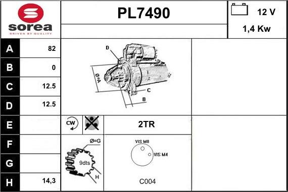 Sera PL7490 - Starteris ps1.lv