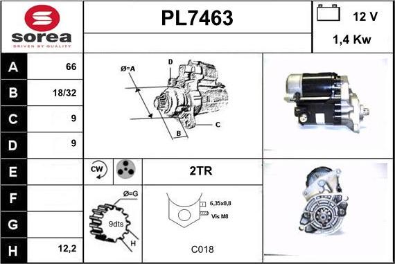 Sera PL7463 - Starteris ps1.lv