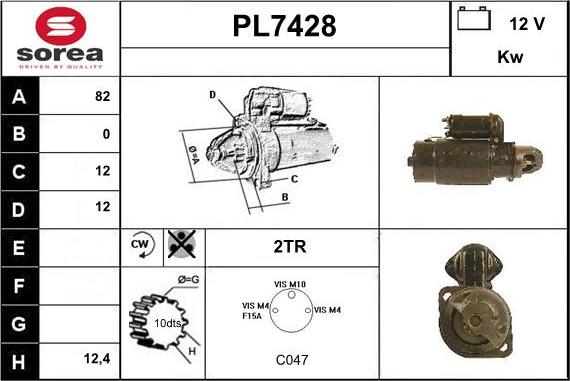 Sera PL7428 - Starteris ps1.lv