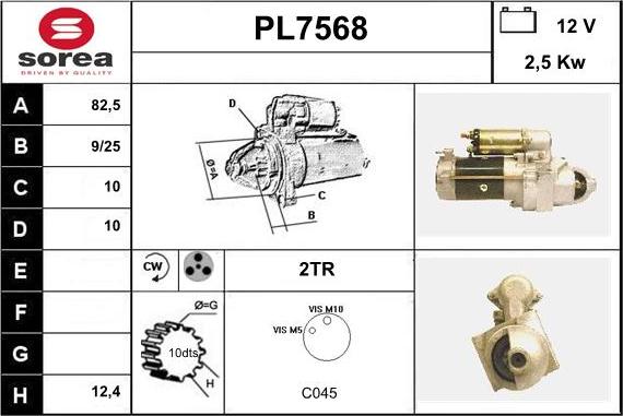 Sera PL7568 - Starteris ps1.lv