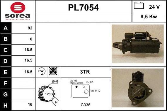 Sera PL7054 - Starteris ps1.lv