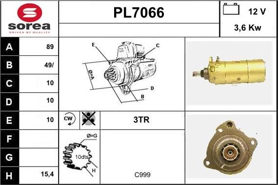 Sera PL7066 - Starteris ps1.lv