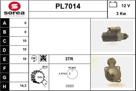 Sera PL7014 - Starteris ps1.lv