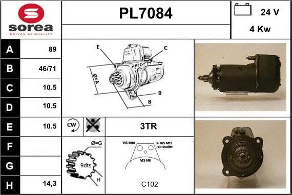 Sera PL7084 - Starteris ps1.lv