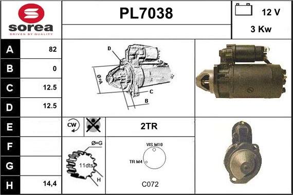 Sera PL7038 - Starteris ps1.lv