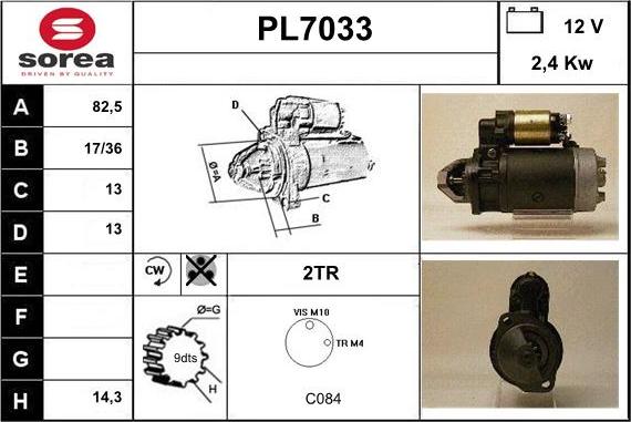 Sera PL7033 - Starteris ps1.lv