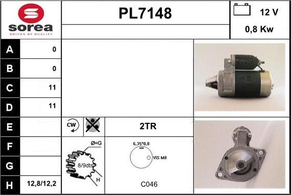 Sera PL7148 - Starteris ps1.lv