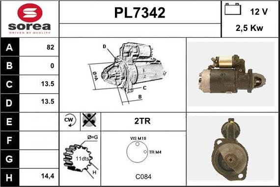 Sera PL7342 - Starteris ps1.lv