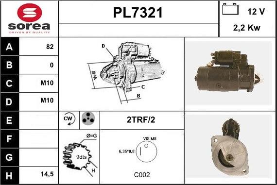 Sera PL7321 - Starteris ps1.lv