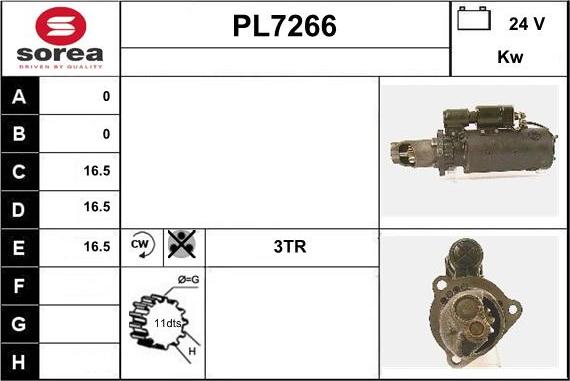 Sera PL7266 - Starteris ps1.lv