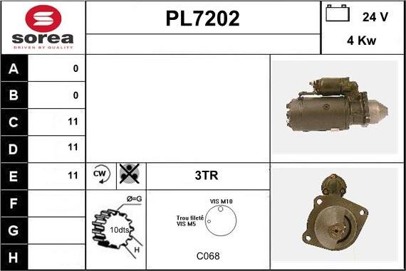 Sera PL7202 - Starteris ps1.lv