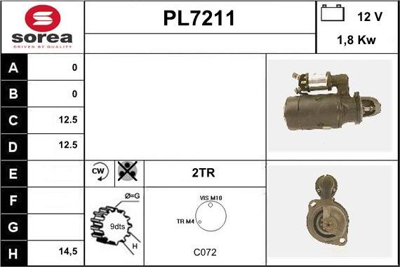 Sera PL7211 - Starteris ps1.lv