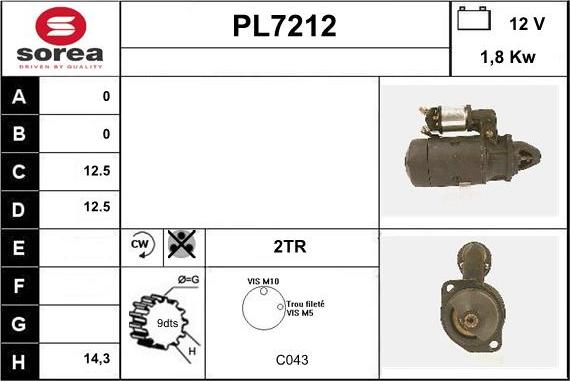 Sera PL7212 - Starteris ps1.lv