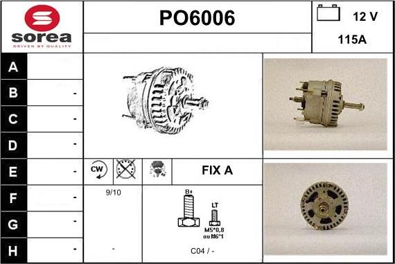 Sera PO6006 - Ģenerators ps1.lv