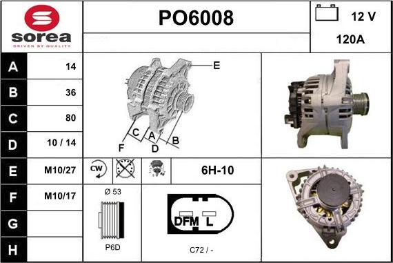 Sera PO6008 - Ģenerators ps1.lv