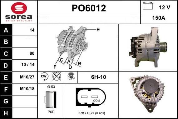 Sera PO6012 - Ģenerators ps1.lv