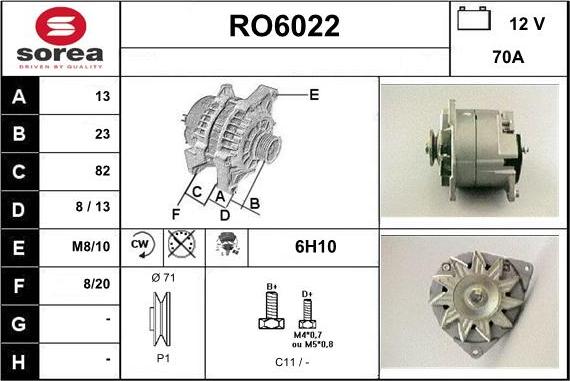 Sera RO6022 - Ģenerators ps1.lv