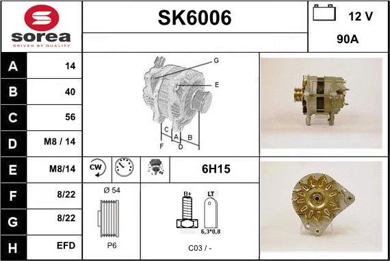 Sera SK6006 - Ģenerators ps1.lv