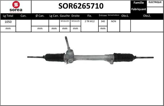 Sera SOR6265710 - Stūres mehānisms ps1.lv