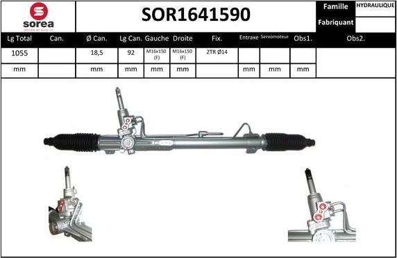 Sera SOR1641590 - Stūres mehānisms ps1.lv