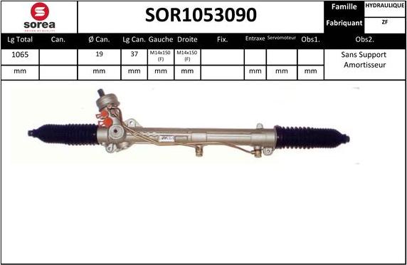 Sera SOR1053090 - Stūres mehānisms ps1.lv