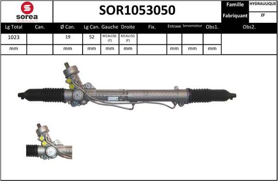 Sera SOR1053050 - Stūres mehānisms ps1.lv