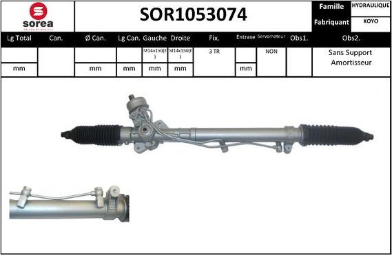 Sera SOR1053074 - Stūres mehānisms ps1.lv