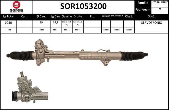 Sera SOR1053200 - Stūres mehānisms ps1.lv