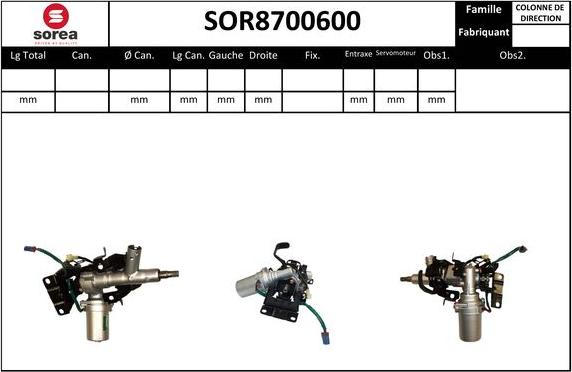 Sera SOR8700600 - Stūres statne ps1.lv