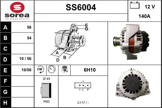 Sera SS6004 - Ģenerators ps1.lv